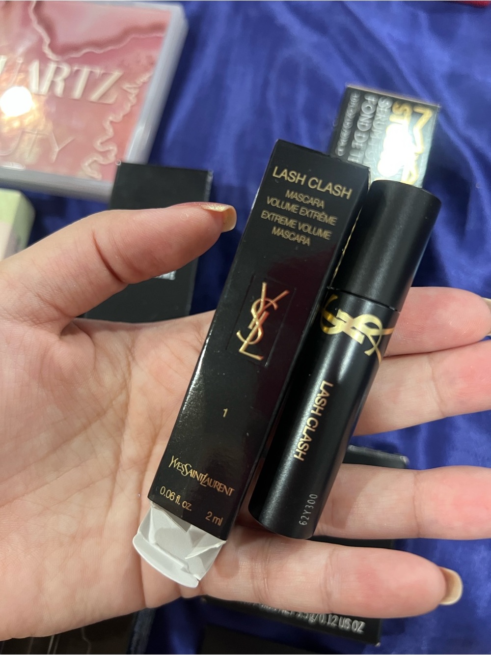 Yves Saint Laurent Lash Clash Mascara — Black with Gold Accents